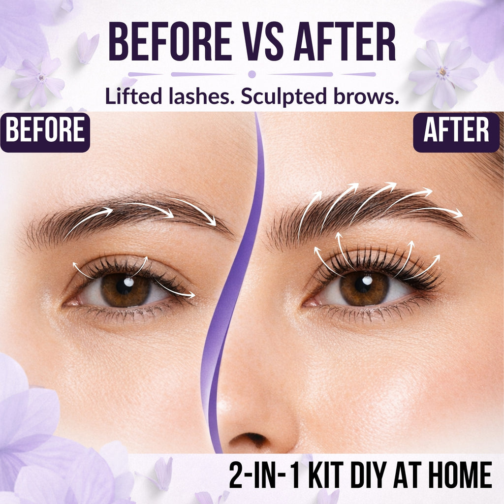 Vivandra Lash Lift & Brow Lamination Kit 2-IN-1 （Floral Soft Edition）