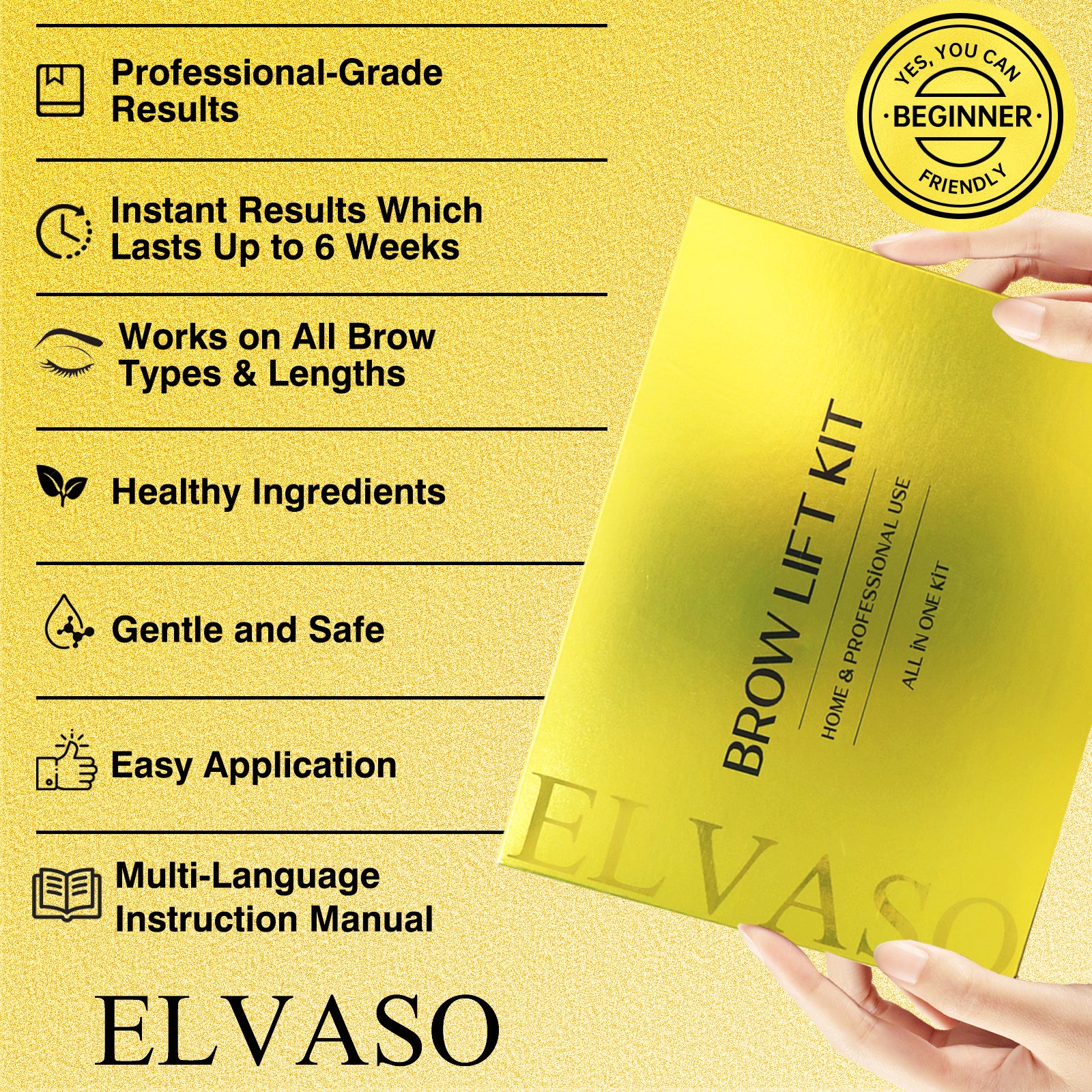 Vivandra Brow Lamination Kit（Luxe Gold Edition）