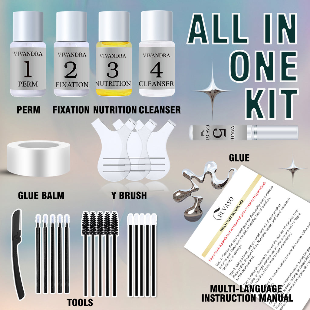 Vivandra Brow Lamination kit（Minimal Silver Edition）