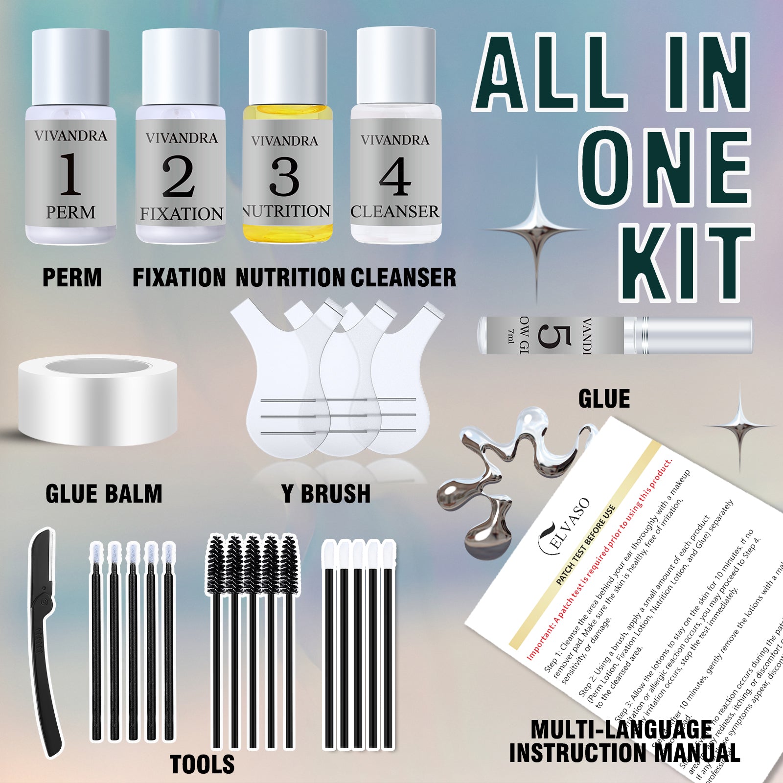 Vivandra Brow Lamination kit（Minimal Silver Edition）